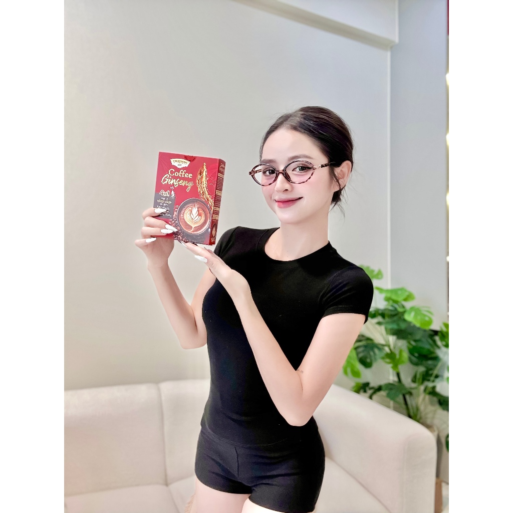 (COMBO 6 HỘP) Cà Phê Sâm GINSENG - Tăng Cường Sức Khỏe, Bổ Sung Năng Lượng - TANY CAFE - 1 Hộp 10 Gói x 12g