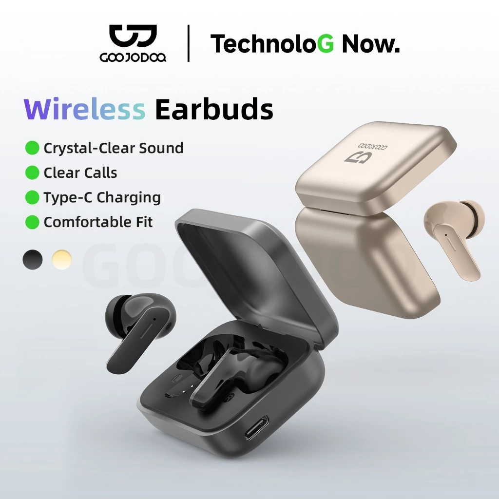 Tai nghe Bluetooth 5.3 Goojodoq không dây