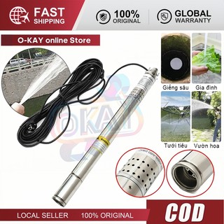 Máy bơm nước chìm 2 inch (50mm) 0.5 HP - 1 HP, Giếng khoan sâu 220V 60HZ, 180ft 8GPM - Chất lượng cao