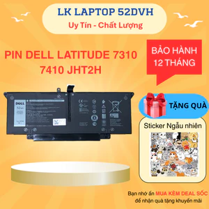 Pin Laptop Dell Latitude 7310 Latitude 7310 (2-in-1), Latitude 7410, Latitude 7410 (2-in-1), JHT2H 35J09 Y7HR3 WY9MP