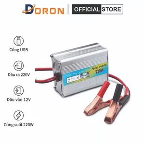 Bộ đổi nguồn điện LONY 220W sử dụng thiết bị gia đình lúc khẩn cấp
