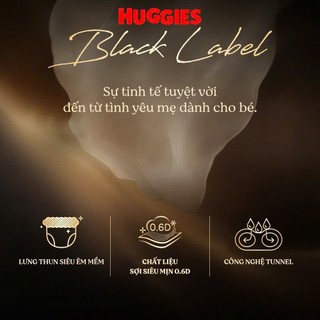 Tã/Bỉm Dán/Quần Cao Cấp Huggies Black Label Siêu Mềm Mịn Và Khô Thoáng, Đủ Size Cho Bé - Lucie's Mom