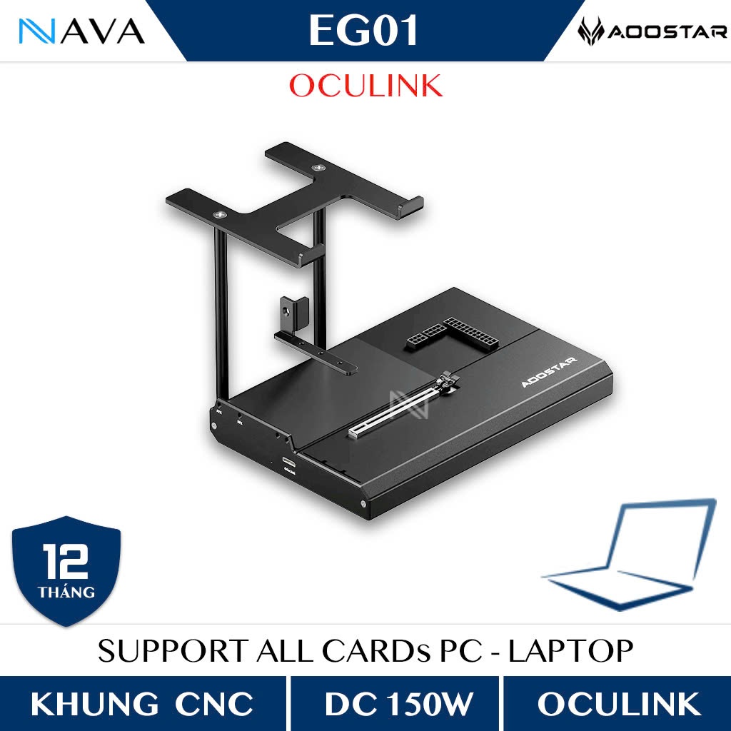 eGPU Aoostar EG01 Dock Card Màn Hình Rời Oculink PCIe 4.0 - Trạm Đồ Họa ...