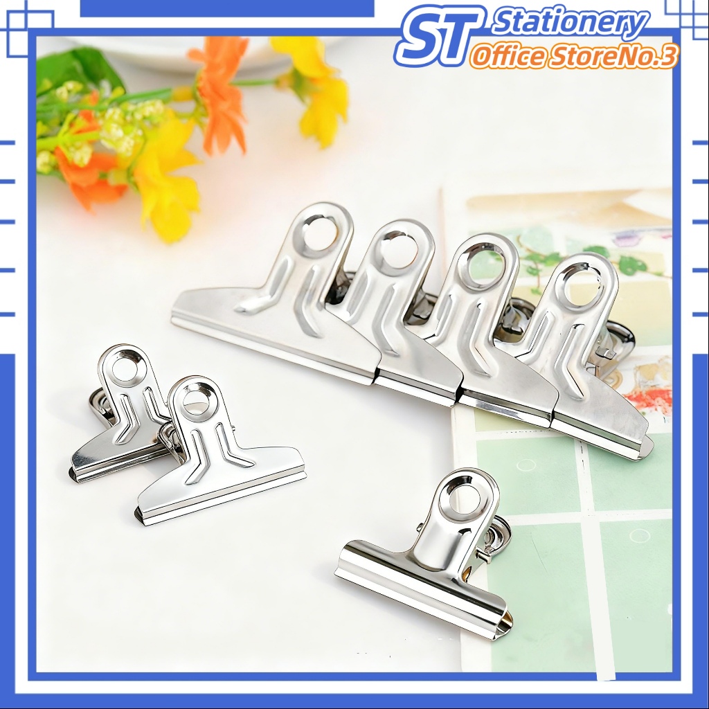 Kẹp thép không g (10 cái)  Kẹp vẽ Kẹp bưm Kẹp hóa ơn Kẹp giấy Dụng cụ học tập.