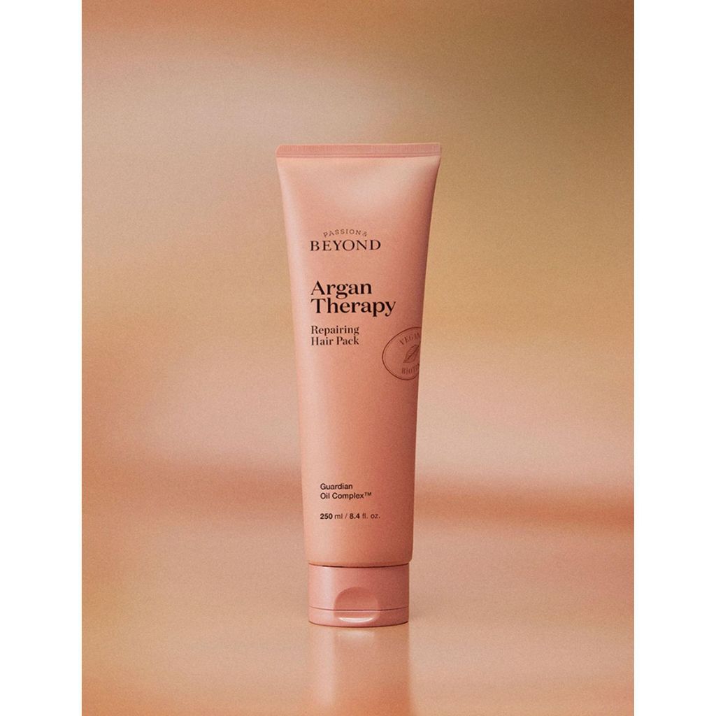 Kem xả phục hồi tóc hư tổn Beyond Argan Therapy Repairing Hair Pack 250ml