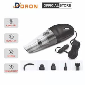 Máy hút bụi R.6052 120W lực hút 9000mpa cao cấp loại cắm tẩu 12v