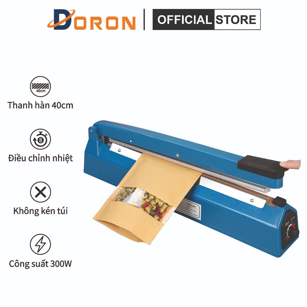 Máy hàn PFS400 ép miệng túi nilon túi thực phẩm, bọc hàng hóa