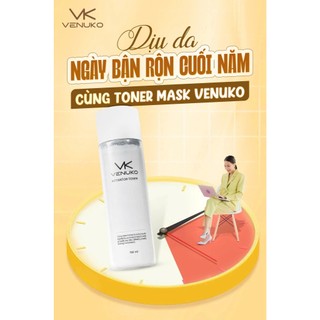 Toner Venuko Activator AHA PHA LHA 150ml – Cân Bằng Da, Làm Sạch Nhẹ, Hỗ Trợ Da Sáng Mịn
