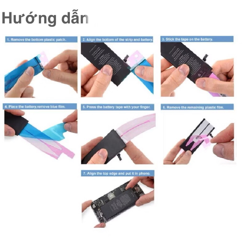 Siu (seal) keo dán pin điện thoại, pin sạc dự phòng, các loại linh kiện điện tử