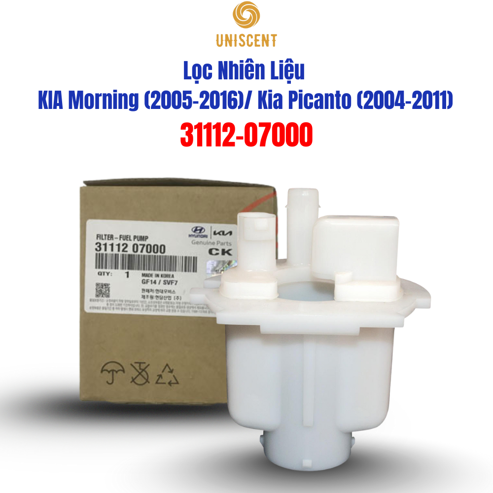 Lọc Xăng Kia Morning (2005-2021)/ Kia Picanto (2004-2021) ( Mã: 31112-07000)