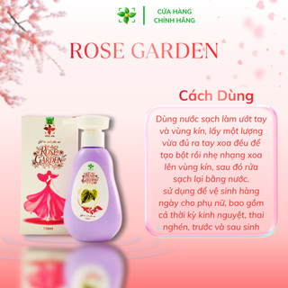 [ MUA 1 TẶNG 1 ] Dung Dịch Vệ Sinh ROSE GARDEN Thương Hiệu MỘC AN Thành Phần Lá Trầu Không, Nha Đam, Tía Tô, Bạc Hà