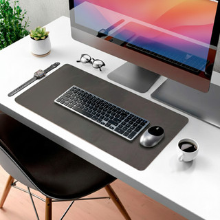 Pad da bò thật size lớn – chống nước, chống xước bảo vệ mặt bàn, vintage, decor góc làm việc