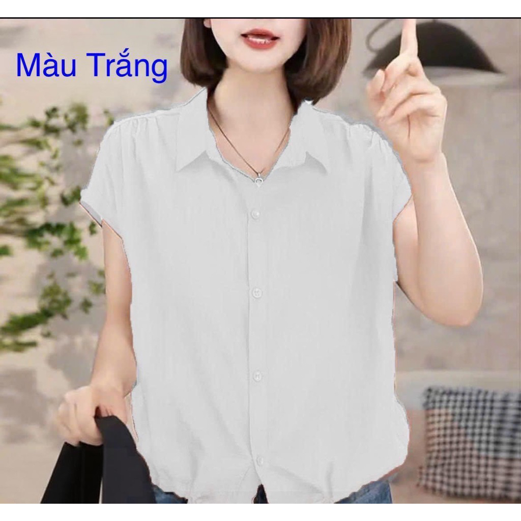 K01- Áo Nữ Mềm Mại, Mặc Mùa Hè, Phom Suông Dễ Mặc, Chất Liệu Xước Tơ Nhật Mềm, Mát Giặt Tay Máy Vô Tư Đơn Giản Tinh Tế.