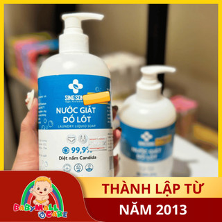 Nước Giặt Đồ Lót Thiên Nhiên SingSong Dịu Nhẹ Cho Da Nhạy Cảm 110ml–500ml | Babymall & Care