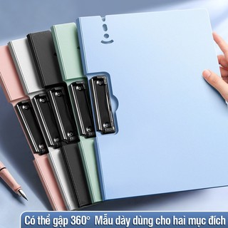 Kẹp Tài Liệu A4 Thiết Kế Thông Minh, Bìa Cứng Dày Dặn, Phụ Kiện Hữu Ích Cho Mọi Học Sinh.