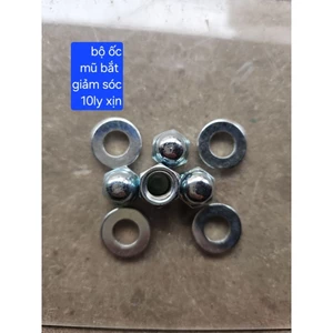 bộ ốc bắt mũ giảm sóc xe máy HĐ 10 ly dream wave rs wave s110 rsx wave 110 phụ tùng phụ kiện cho xe máy