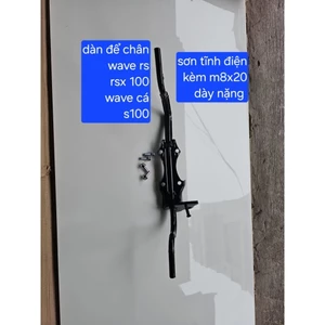 gác máy dàn để chân wave rs wave cá wave s100 rsx 100 sơn tĩnh điện bu lông m8x20 đi kèm dày nặng chất lượng cao