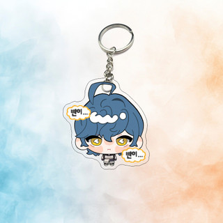 Móc Khóa Mica Keychain Chibi Gachiakuta Dễ Thương phụ kiện trang trí chibi dễ thương(GAC)