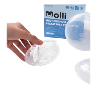 Phễu Hứng Sữa Silicon MOLLI Cao Cấp Chống Trào Sữa Mẹ Tiện Lợi An Toàn Không Chứa BPA MOL 3006