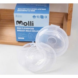 Phễu Hứng Sữa Silicon MOLLI Cao Cấp Chống Trào Sữa Mẹ Tiện Lợi An Toàn Không Chứa BPA MOL 3006