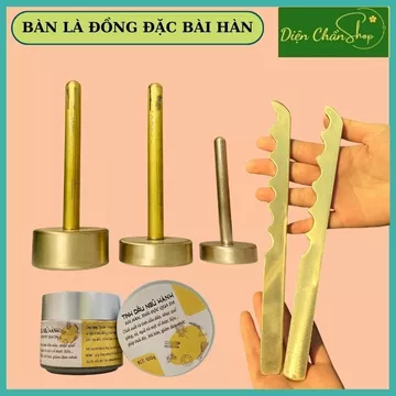 Thanh Sóng Đồng Đặc - Trục Hàn, Cạo Gió, Đánh Gió, Giải Cảm Diện Chẩn - Dụng Cụ Diện Chẩn
