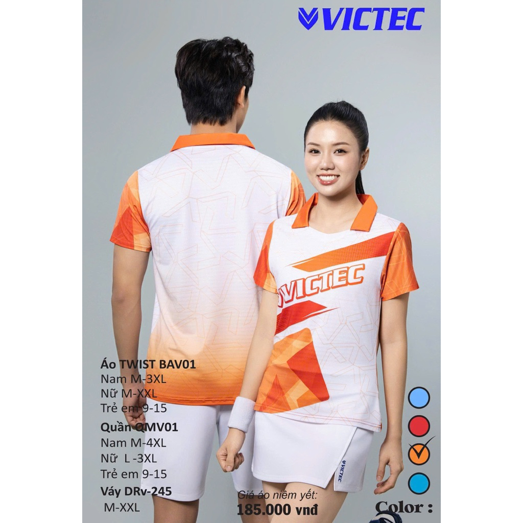 Áo cầu lông Nam Nữ Victec - BAV01