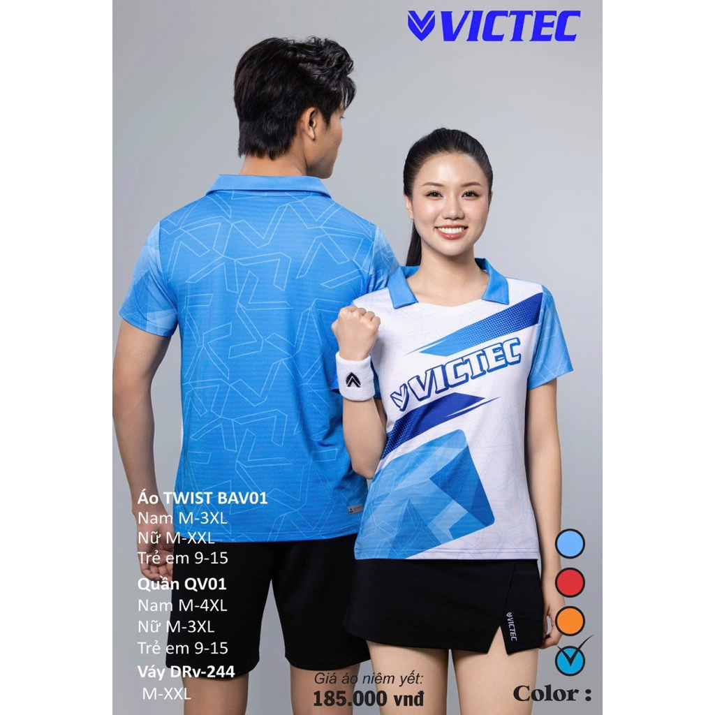 Áo cầu lông Nam Nữ Victec - BAV01