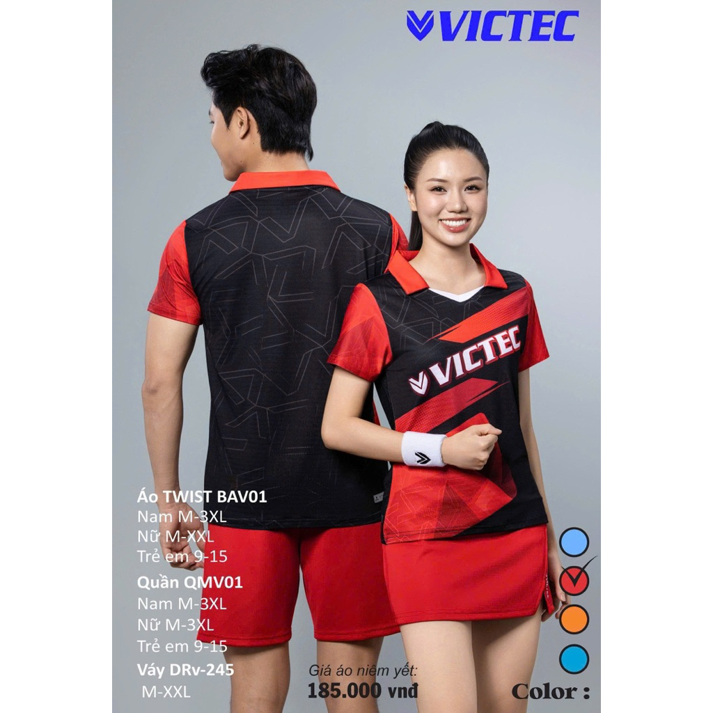 Áo cầu lông Nam Nữ Victec - BAV01