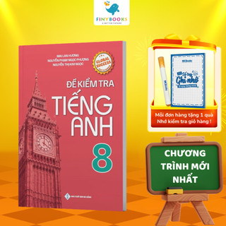 Sách - Đề Kiểm Tra Tiếng Anh Lớp 8 – Global Success - Mai Lan Hương