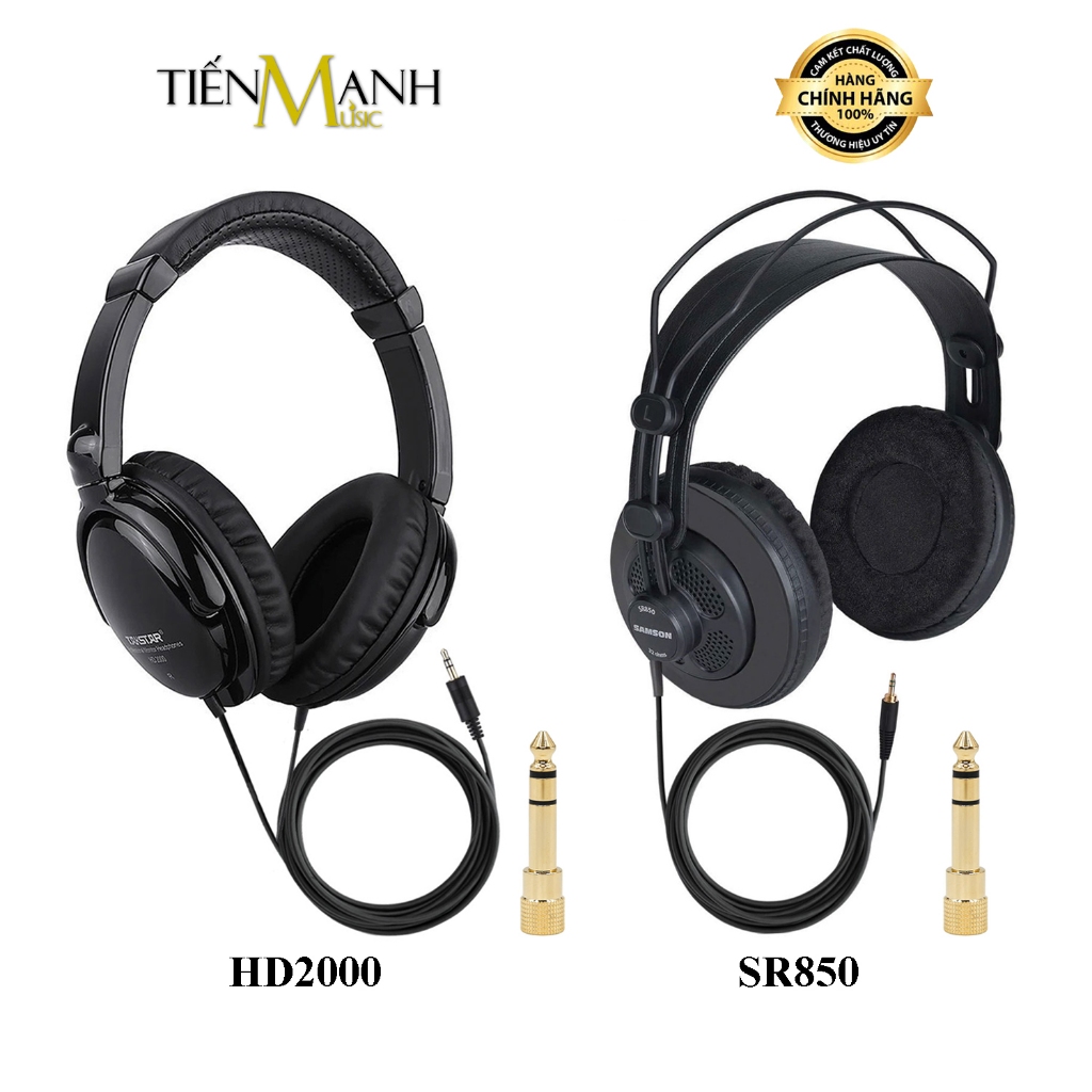 Tai Nghe Học Đàn Piano, Organ, Trống Điện Tử Chuyên Dụng Samson SR850 ...