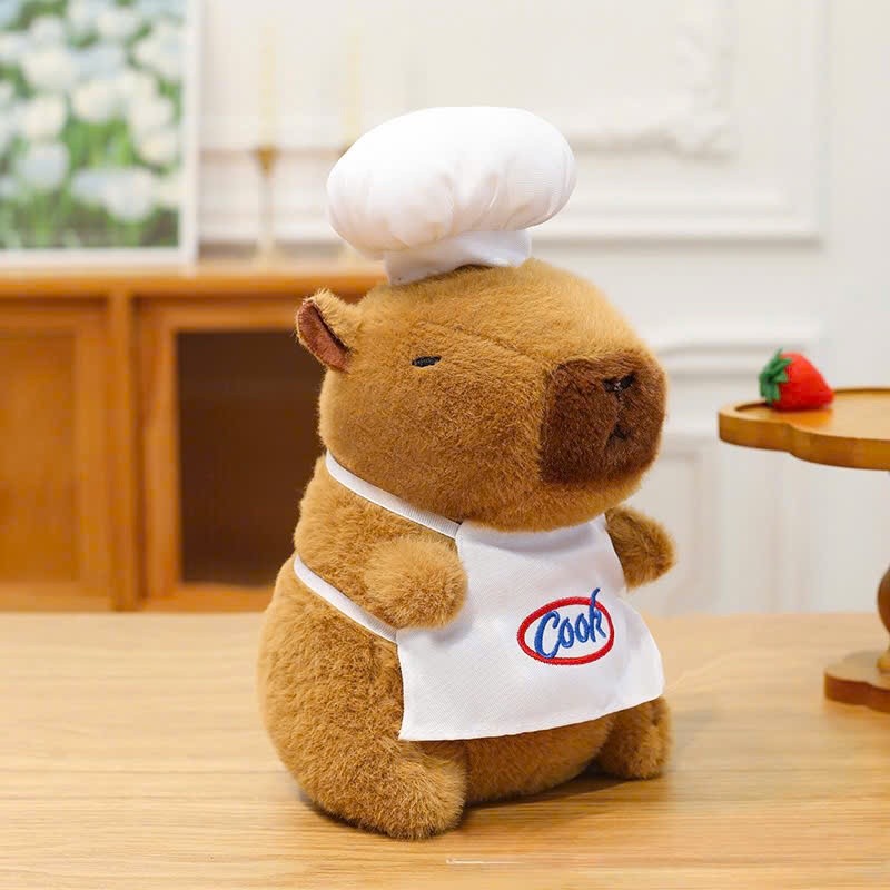 Móc khóa capybara nhôi bông Chuột lang nước siêu cute, móc khóa balo hottrend