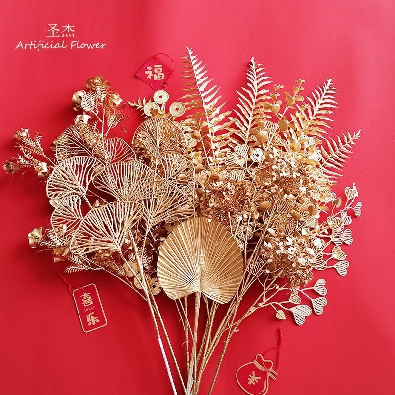 CÀNH LÁ RẺ QUẠT, LÁ TIM, LÁ ĐỒNG XU, ,..... TRANG TRÍ TẾT XUÂN