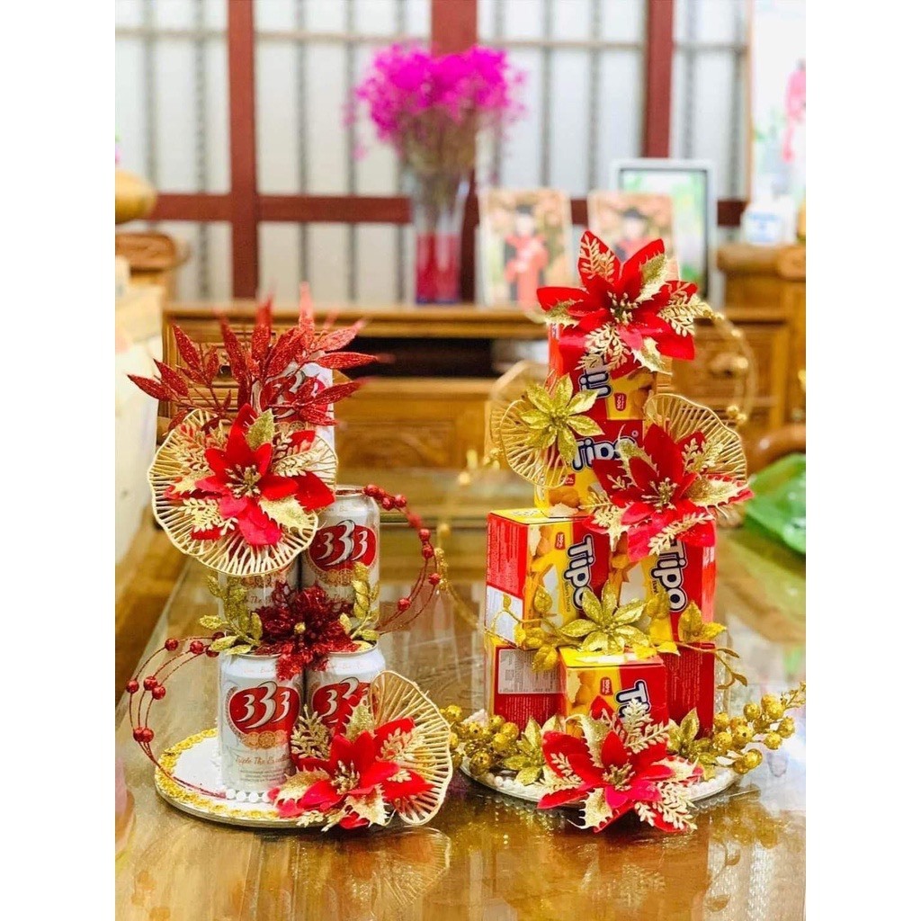 CÀNH LÁ RẺ QUẠT, LÁ TIM, LÁ ĐỒNG XU, ,..... TRANG TRÍ TẾT XUÂN