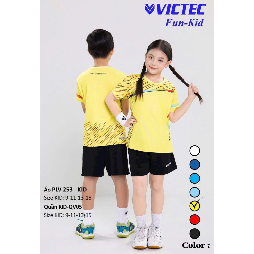 Quần Áo Cầu Lông Trẻ Em VICTEC