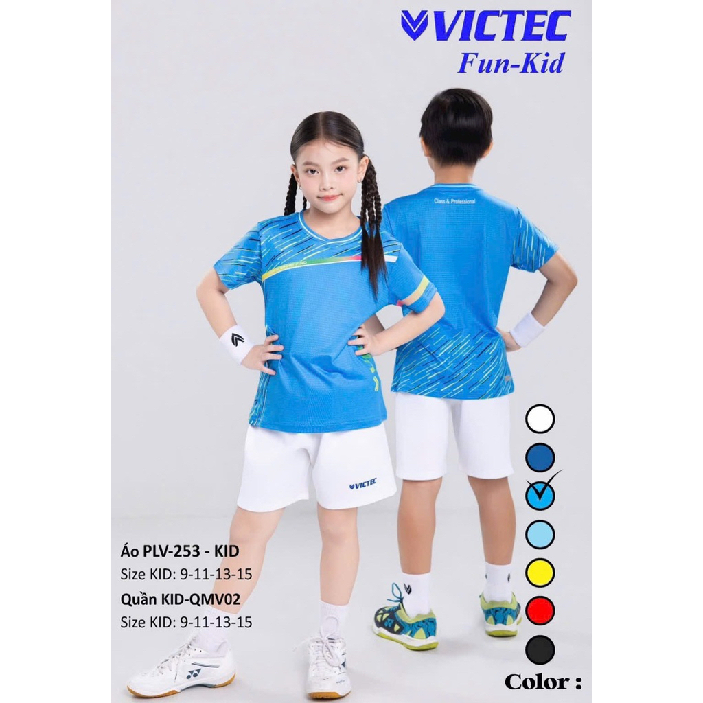 Quần Áo Cầu Lông Trẻ Em VICTEC