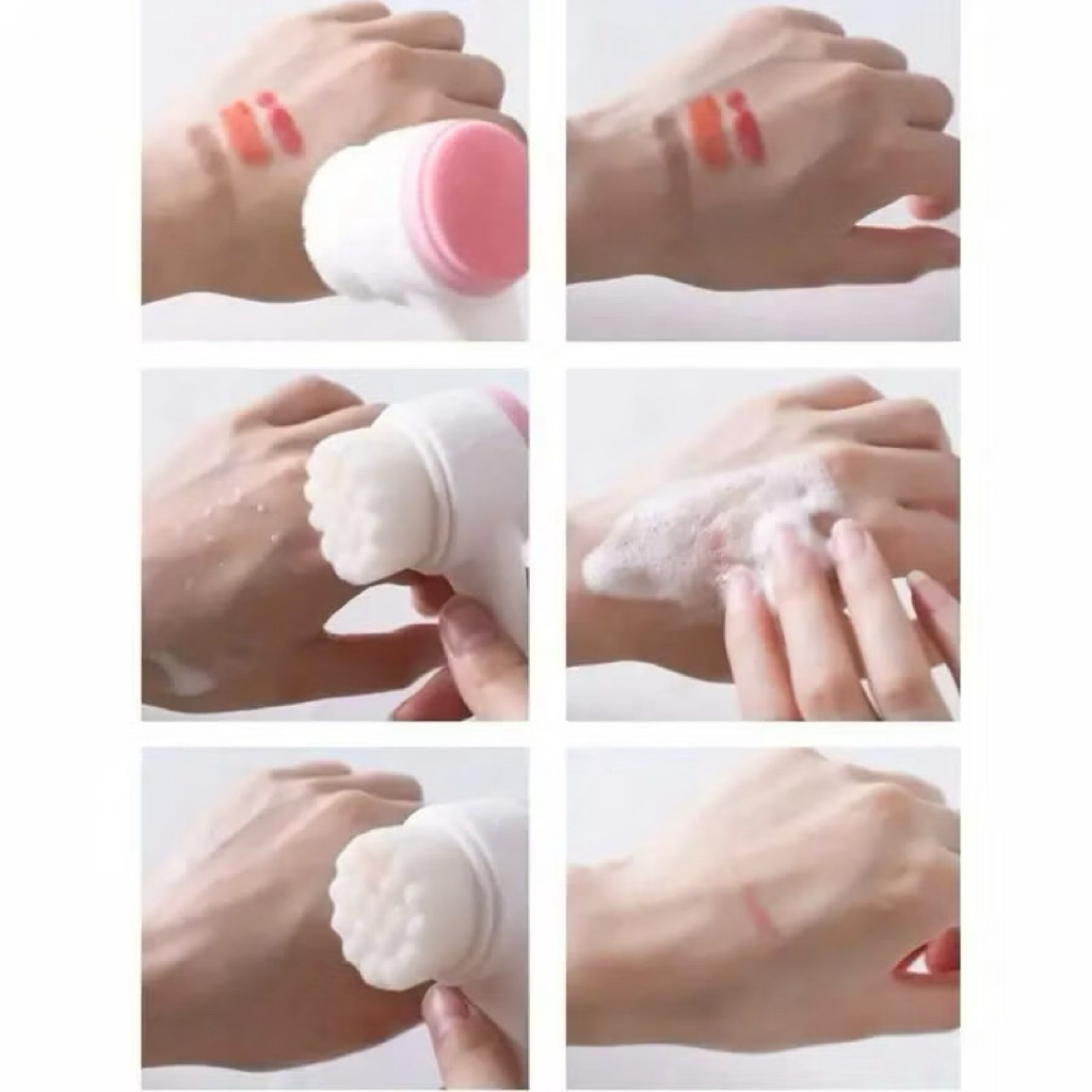 Cọ rửa mặt Maxclinic glow-skin rửa mặt và tẩy da chết hai đầu cọ rửa mặt hai đầu IS165