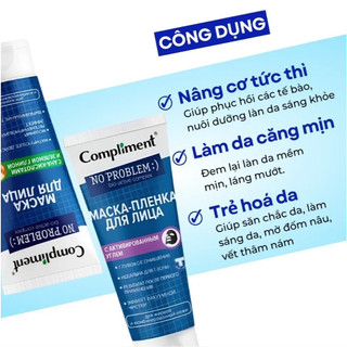 Mặt Nạ Đất Sét Sạch Sâu Compliment No Problem Face Mask (80ml)