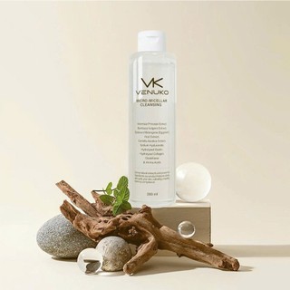 Nước Tẩy Trang Venuko - Công Nghệ Micro Micellar Sạch Sâu, Ngừa Mụn & Lão Hóa, Chứa Collagen, có hộp mini