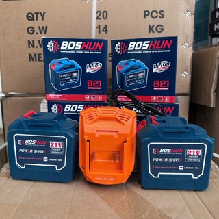 Combo Pin sạc 20Cell Boshun Lõi Xám Mạch 8mosfet Có Đèn Báo Dung Lượng Pin Chân Pin Phổ Thông m21