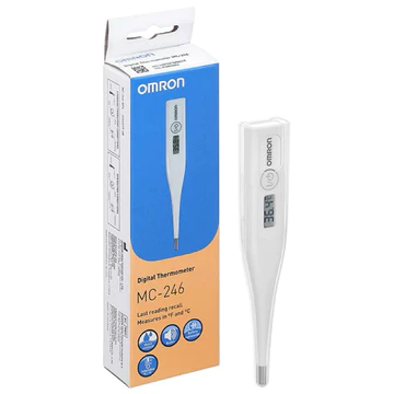 Nhiệt kế điện tử đầu mềm Omron MC-246 là sản phẩm đến từ thương hiệu Omron danh tiếng của Nhật Bản - giá tốt