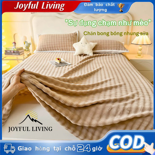 CHĂN MỀN LÔNG BONG BÓNG NHUNG SIÊU MỀM GIỮ ẤM VÀ THÔNG GIÓ KHÔNG PHAI MÀU 2M×2M3 CHĂN MỎNG