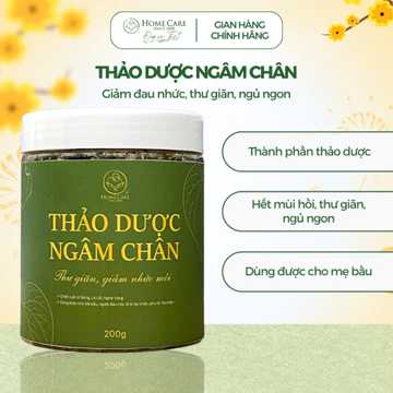 Muối Ngâm Chân Thảo Dược Home Care - Khử Mùi Hôi Chân, Ngăn Mồ Hôi, Giảm Tê Chân, Cải Thiện Nứt Gót
