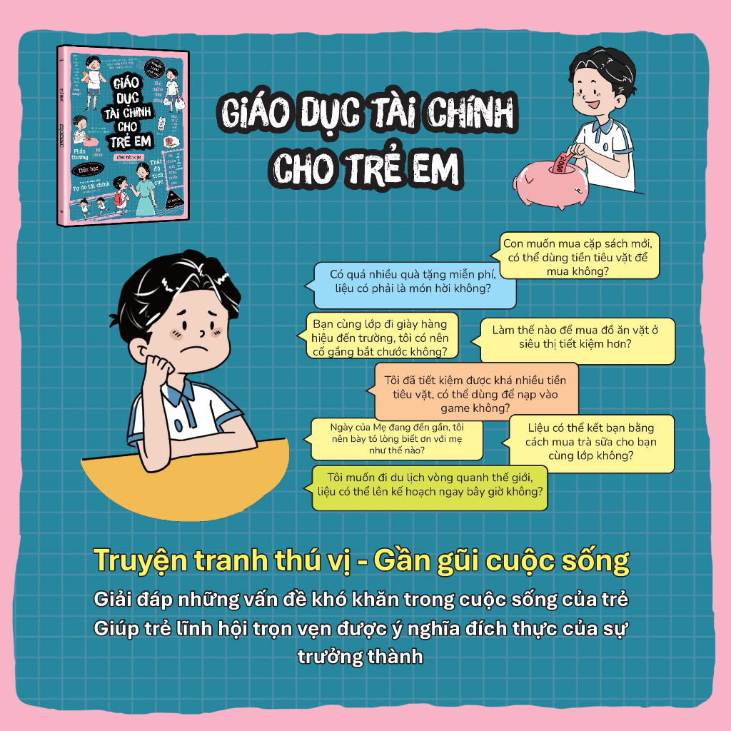 Sách - Giáo Dục Tài Chính Cho Trẻ Em - Sách Bản Quyền