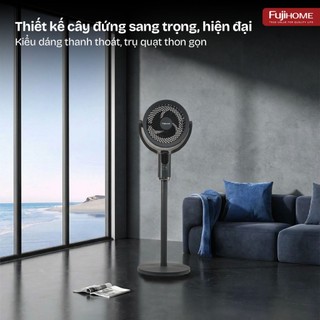 Quạt tuần hoàn không khí điều khiển bằng giọng nói Fujihome CFR04-VOICE Thiết kế sang trọng–Hiện đại