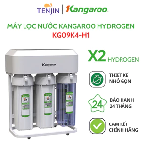 Máy lọc nước Kangaroo Hydrogen KG09K4-H1 , Thiết kế nhỏ gọn dễ dàng lắp đặt- Hàng chính hãng Kangaroo bảo hành 2 năm