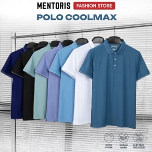 Áo Polo MENTORIS Coolmax Cá Sấu Cho Nam Lên Form Cực Đẹp Sang Trọng Lịch Lãm MPS218R