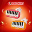 Đồ Chơi Đàn Piano Đa Chức Năng Hình Thỏ Đáng yêu Cho Bé - Bibomart