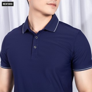 Áo Polo MENTORIS Coolmax Cá Sấu Cho Nam Lên Form Cực Đẹp Sang Trọng Lịch Lãm MPS218R
