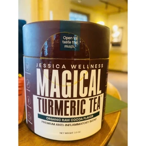 Bột hỗn hợp Trà Nghệ, Gừng & Tiêu Đen JESSICA WELLNESS Magical Turmeric Tea