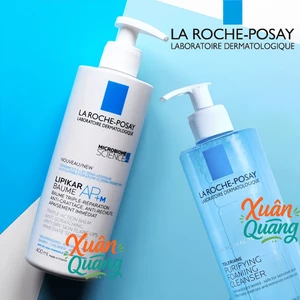 Kem Dưỡng La Roche-Posay Lipikar Baume AP+M 400ml / Sữa rửa mặt Toleriane Purifying Foaming Cleanser